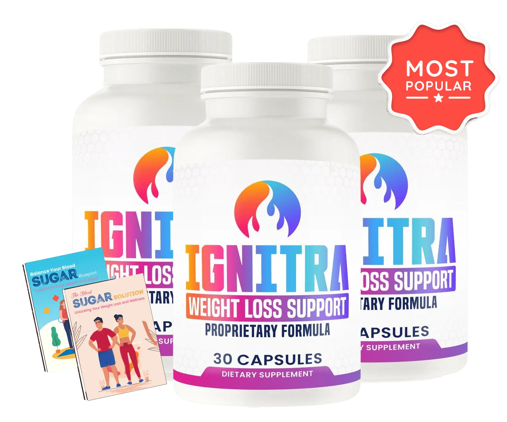Ignitra 3 Bottle Package with Free Bonuses