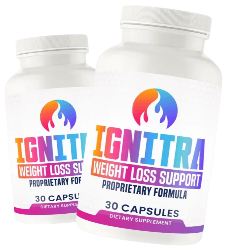 Ignitra Weight Loss Support Supplement Bottles